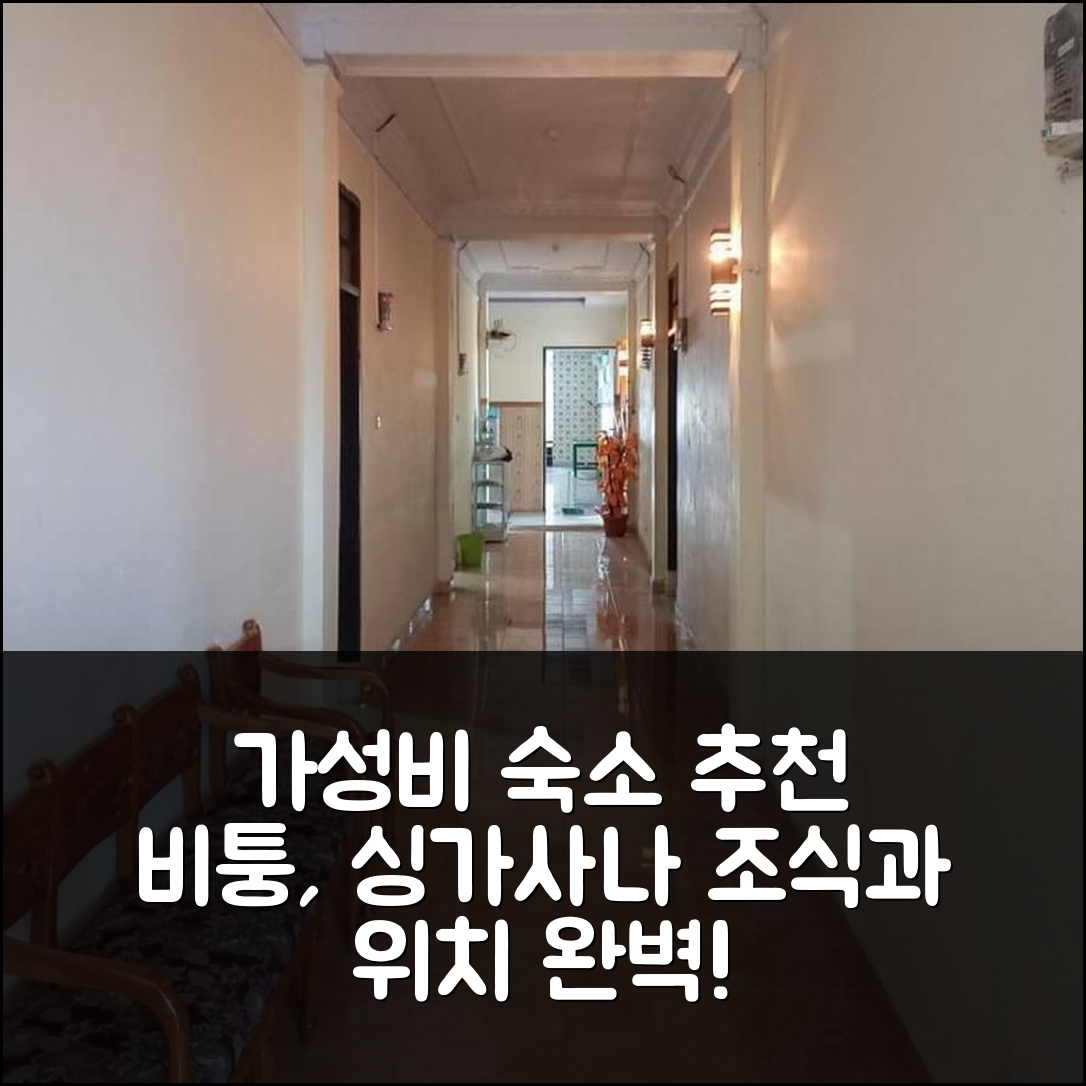 비퉁 숙소 여행 호텔 추천 홈스테이 싱가사나 미트라 레드도르즈 | 가성비 좋은 조식과 좋은 위치 5가지 이유