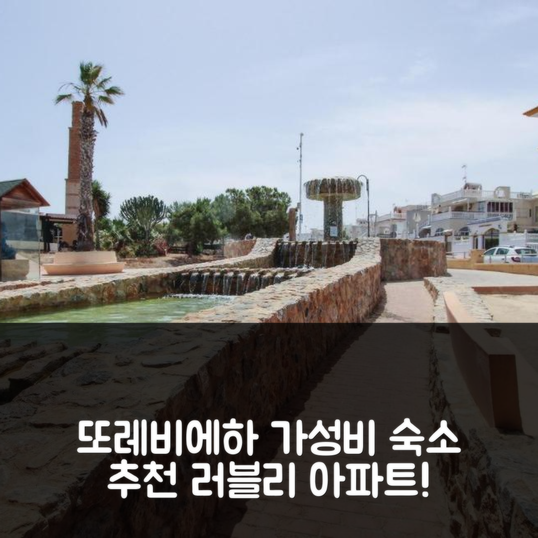 또레비에하 숙소 여행 호텔 추천 러블리 아파트 인 또레비에하 라 마타 | 가성비 좋은 위치와 조식 정보 7가지