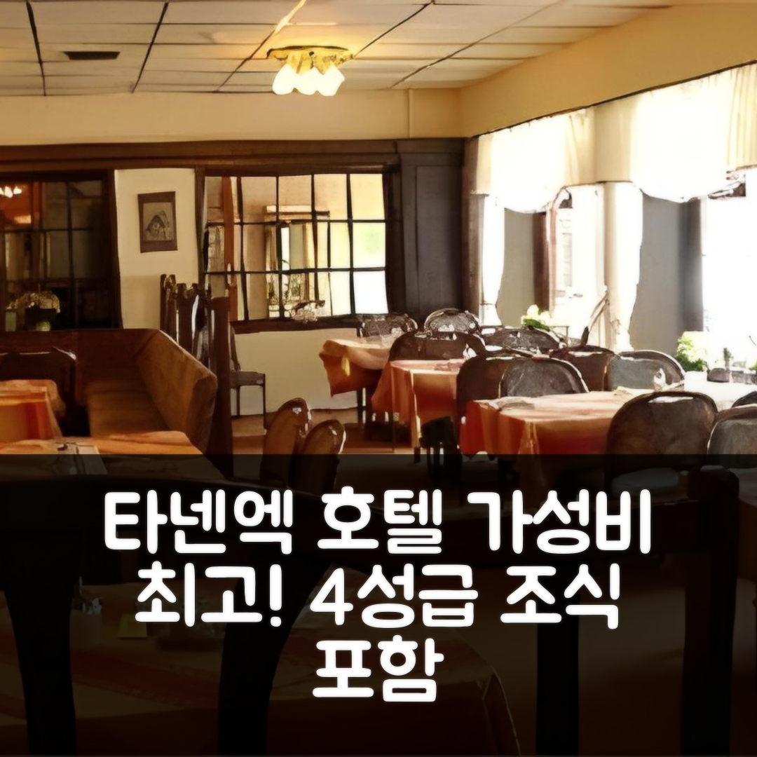 바트 브람스테트 숙소 여행 호텔 추천 타넨엑 호텔 | 4성급 조식과 가성비 뛰어난 위치의 완벽한 휴식처 5가지 팁
