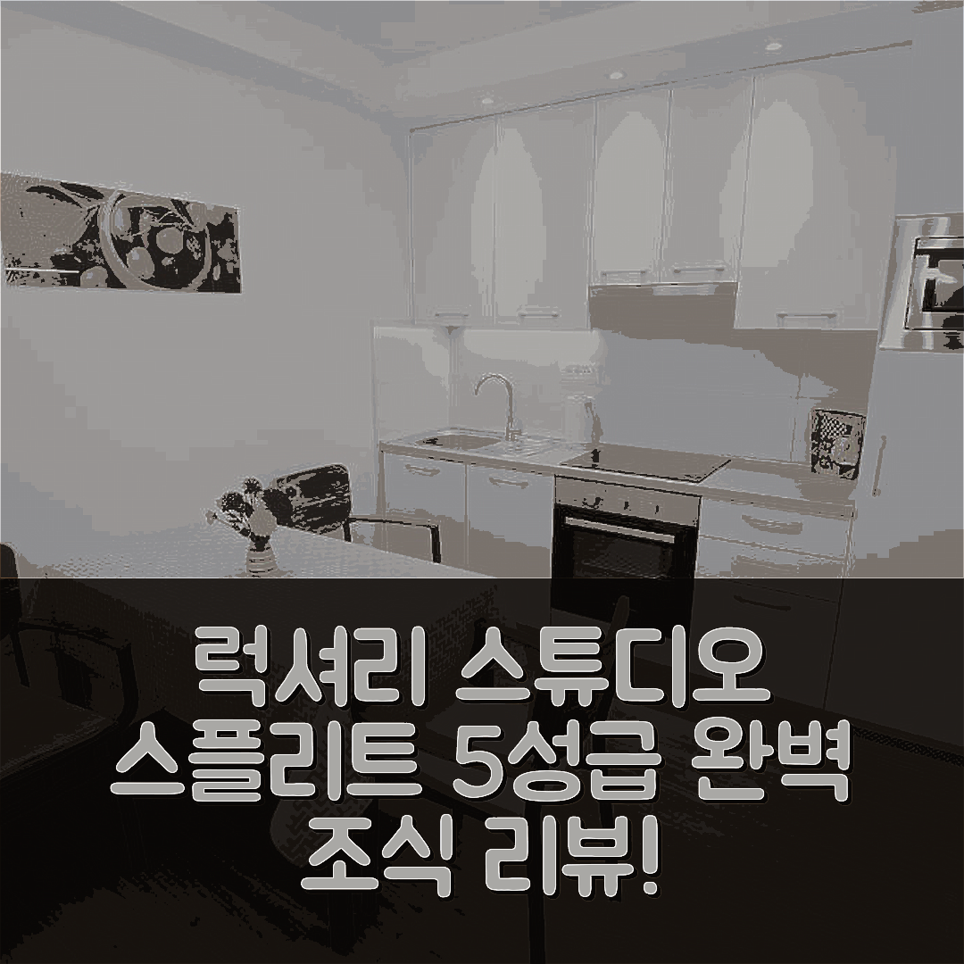 스플리트 숙소 여행 호텔 추천 럭셔리 스튜디오 아파트 | 5성급 위치와 조식 완벽 리뷰 7가지