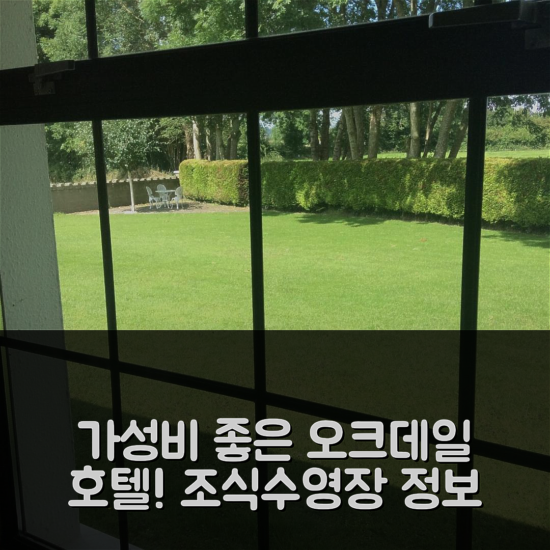 템플모어 숙소 여행 호텔 추천 오크데일 호텔 | 가성비 뛰어난 조식과 수영장 위치 정보 5가지