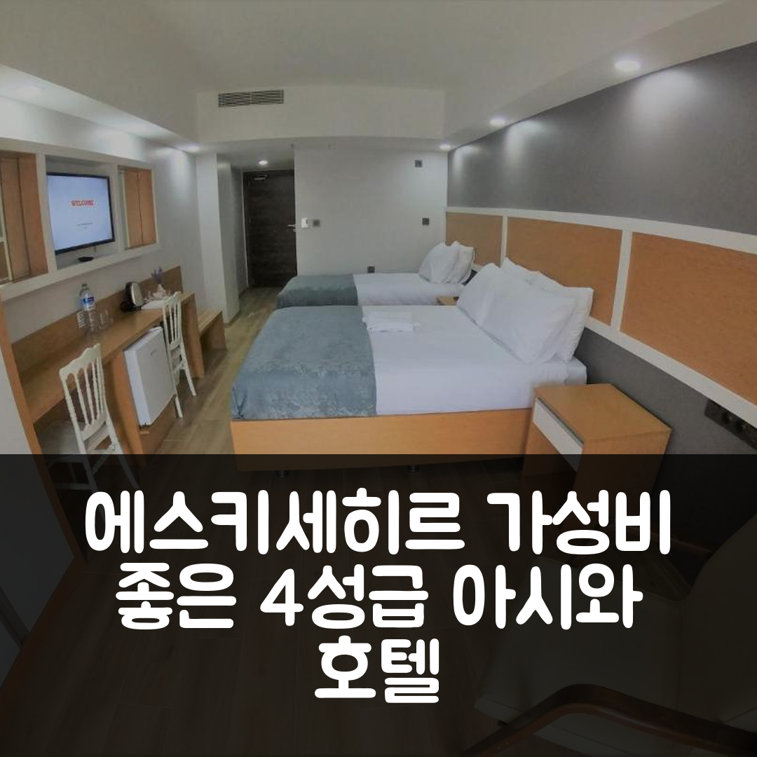 에스키세히르 숙소 여행 호텔 추천 아시와 호텔 | 가성비 뛰어난 조식과 4성급 위치 정보 7가지